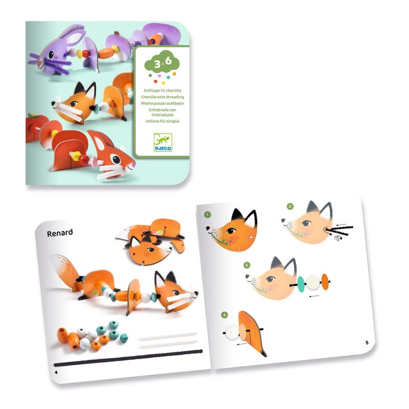 Cute Animals Threading Activity