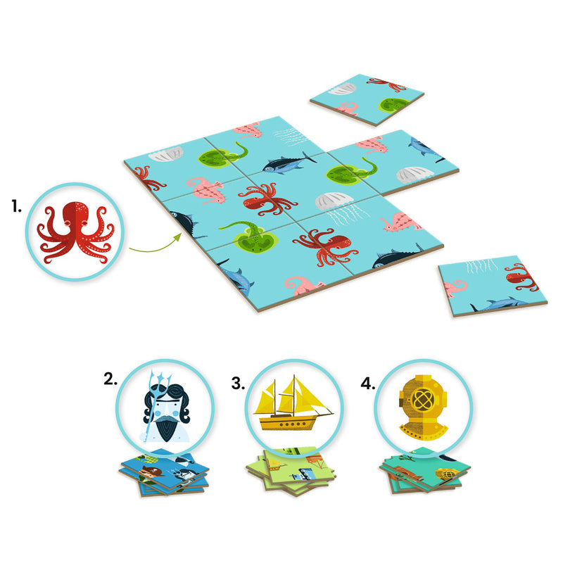 Impossible Ocean Sologic Puzzle Game