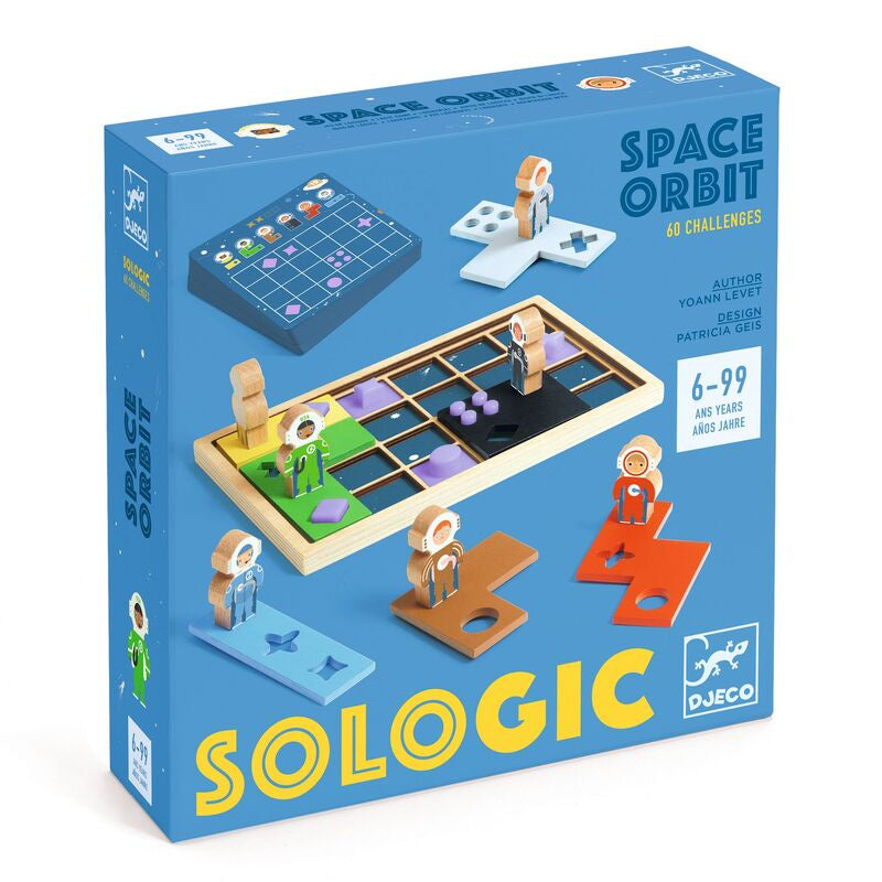 Space Orbit Sologic Game With 60 Challenges