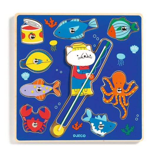 Puzz & Fish Colour Puzzle & Magnetic Fishing Game