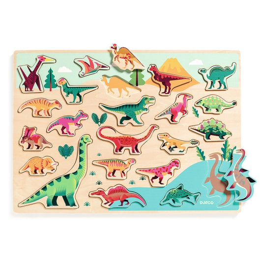 Dinosaur Wooden Puzzle