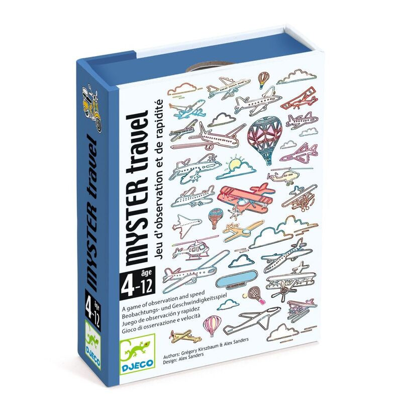 Mystery Travel Observation & Speed Card Game