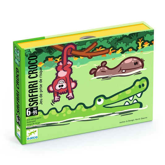 Safari Croco Risk-Taking Card Players