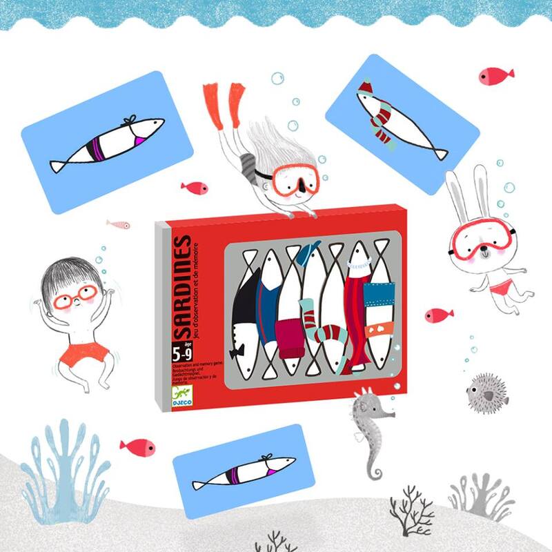 Sardines Memory Card Game