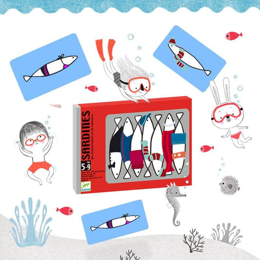 Sardines Memory Card Game