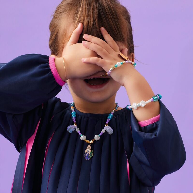 Alizee Beaded Charm Necklace