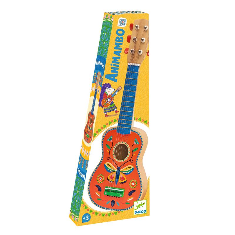 Animambo Wooden Guitar