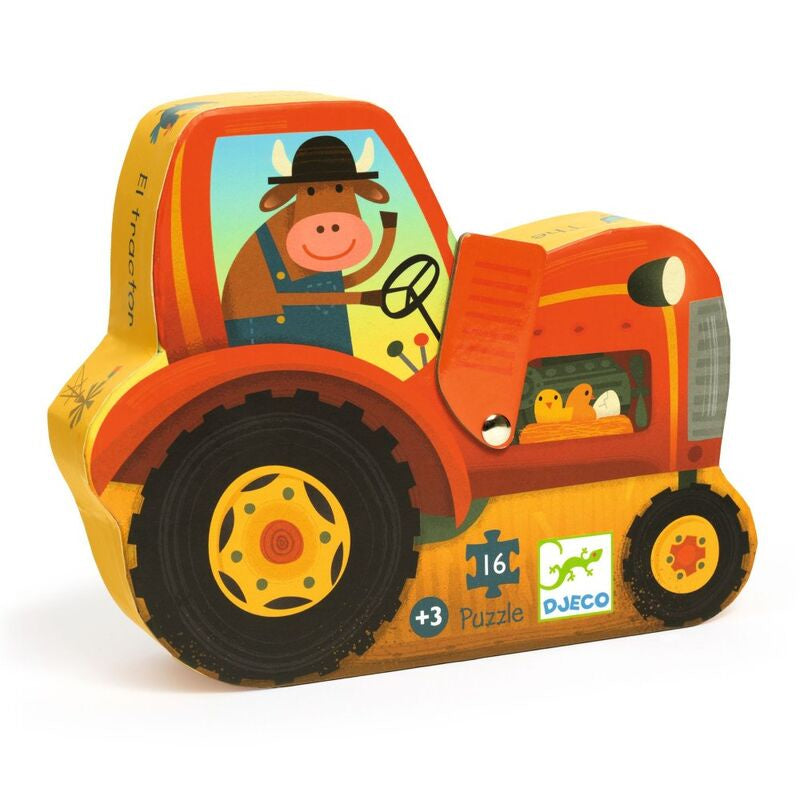 The Tractor 16pc Silhouette Puzzle