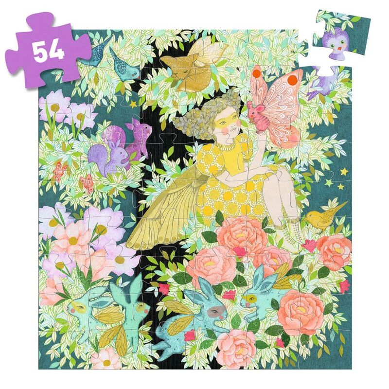 Flora's Tree 54 piece Silhouette Puzzle