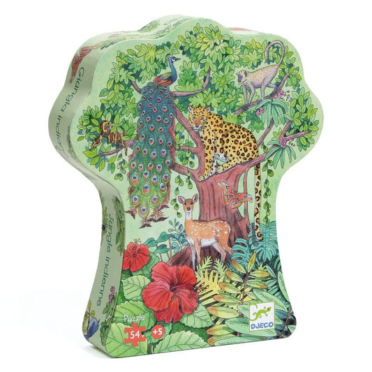 Indian Jungle 54 Piece Silhouette Puzzle