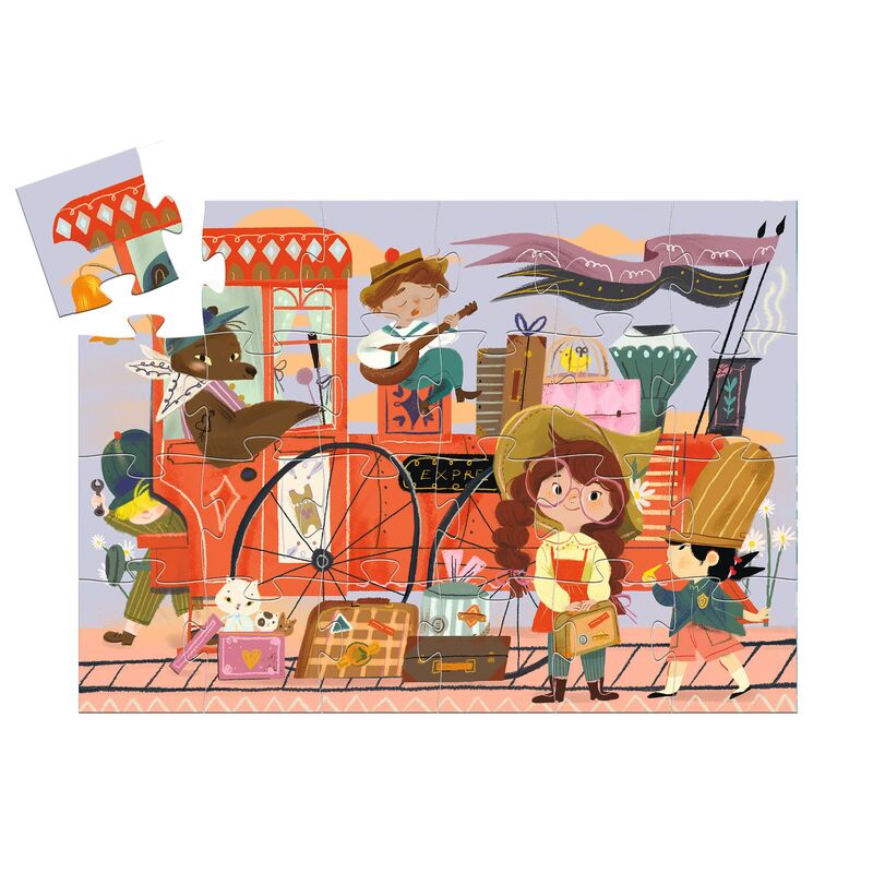 Mia's Journey 36 piece Silhouette Puzzle
