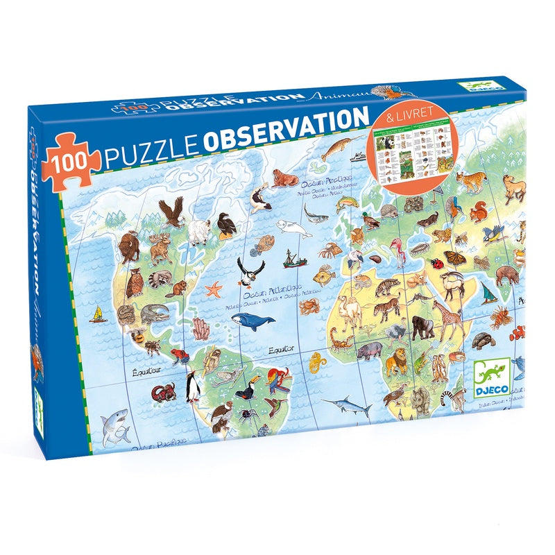 World Animals 100pc Observation Puzzle