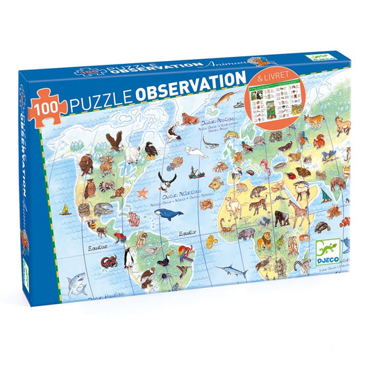 World Animals 100pc Observation Puzzle