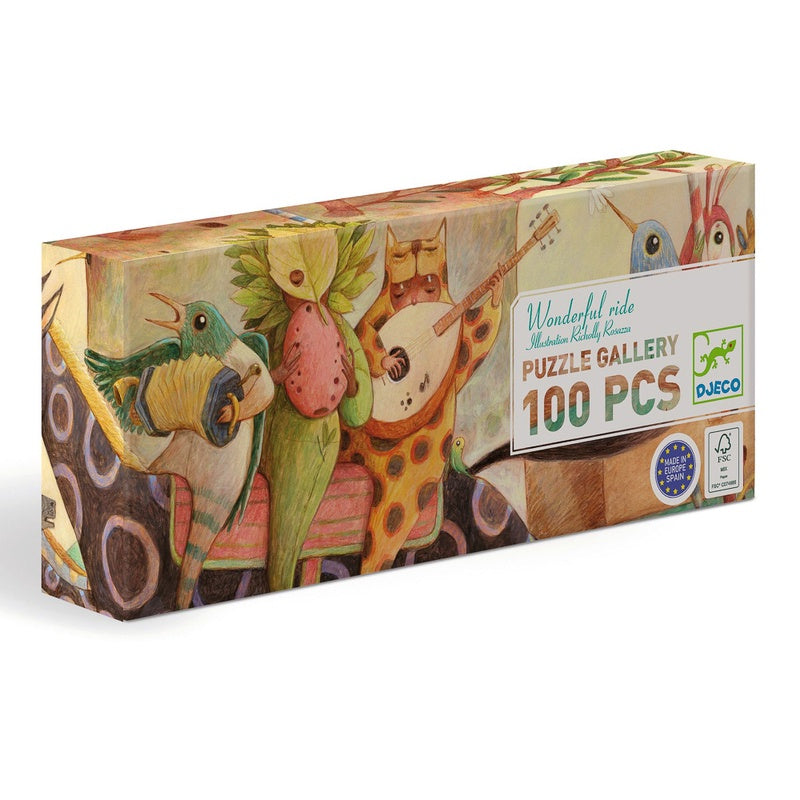 Wonderful Ride 100pc Gallery Puzzle