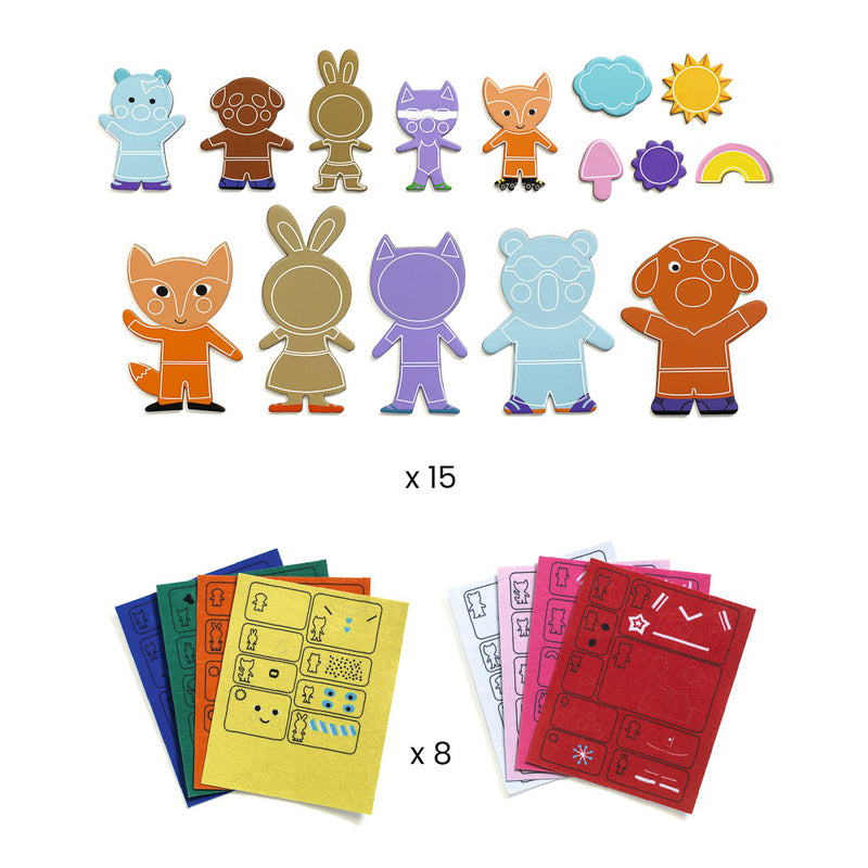 Do It Yourself Funky Magnets