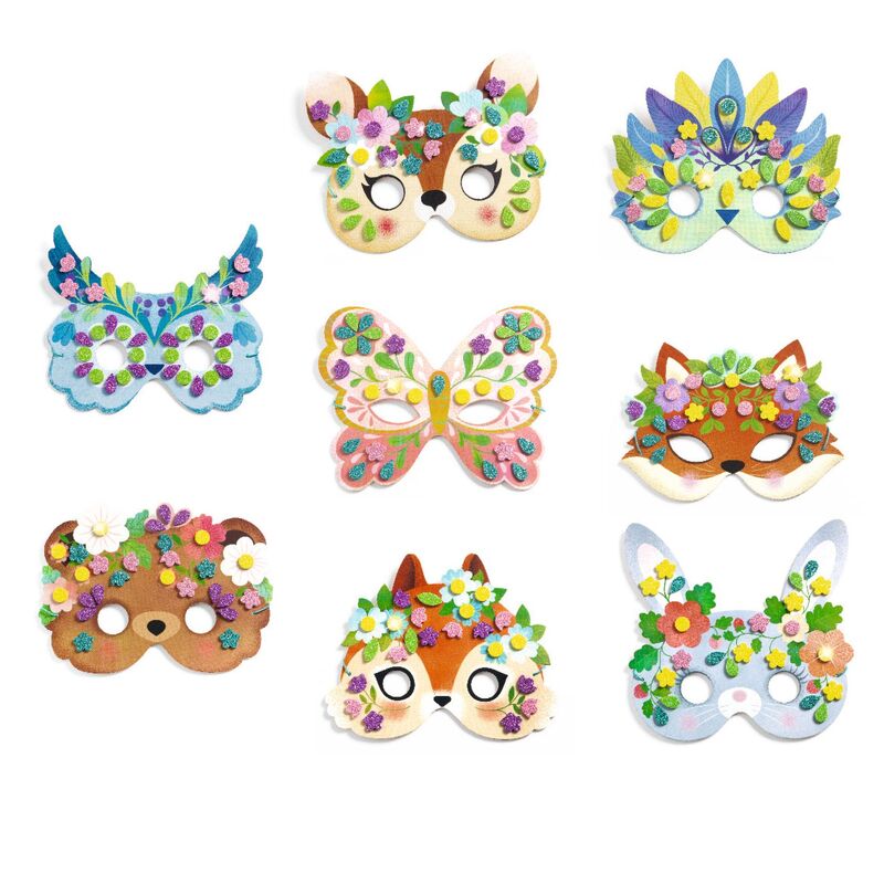 Do It Yourself / Forest Animals Mosaic Mask