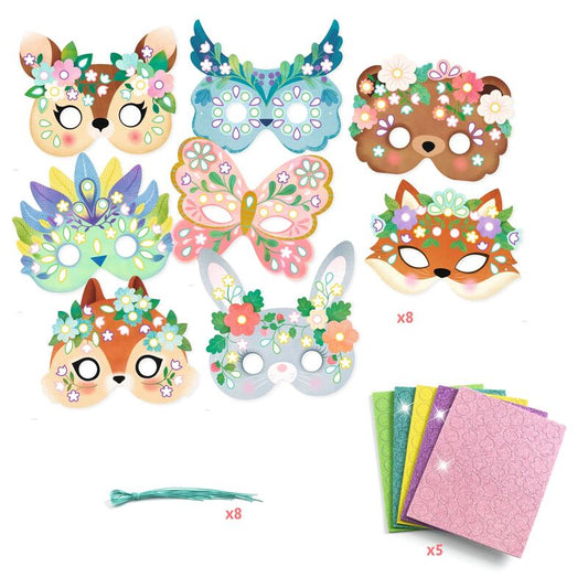 Do It Yourself / Forest Animals Mosaic Mask