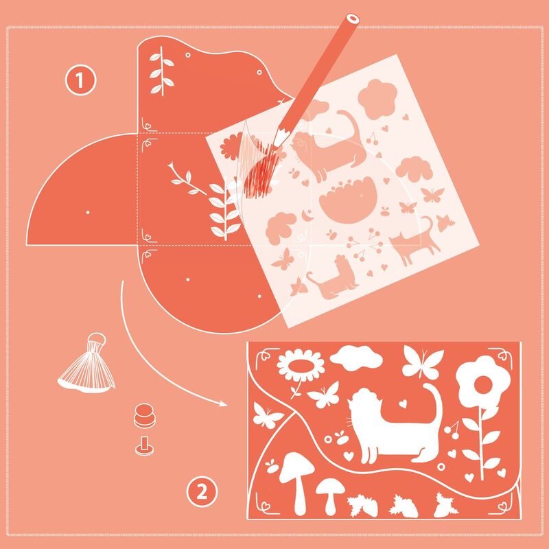 Do It Yourself / Joyful Friends Pouch