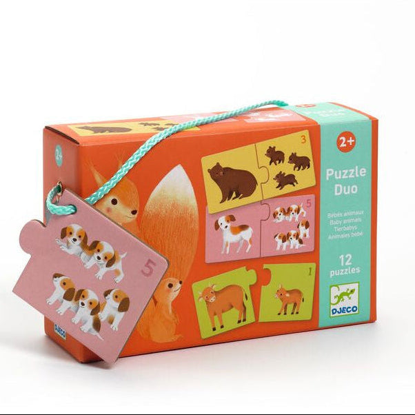 Duo Baby Animals 24pc Puzzle