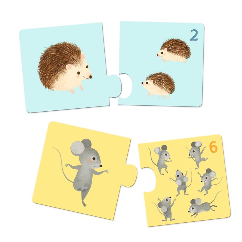 Duo Baby Animals 24pc Puzzle