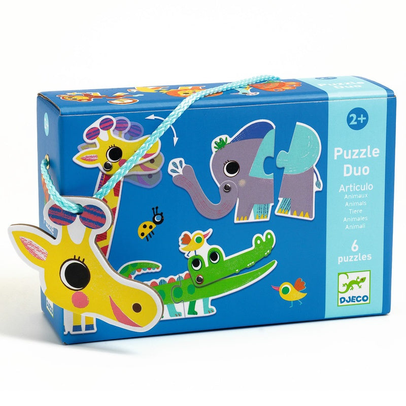 Duo Safari Animals Puzzle