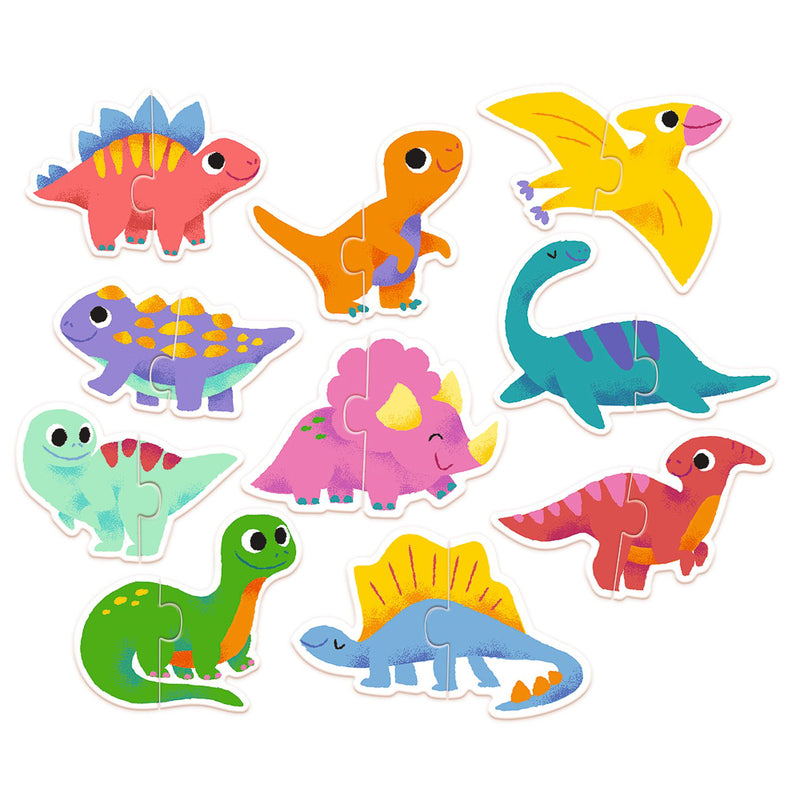 Duo Dinosaur 20pc Puzzle