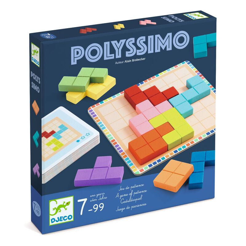Polyssimo Sologic Game With 30 Challenges