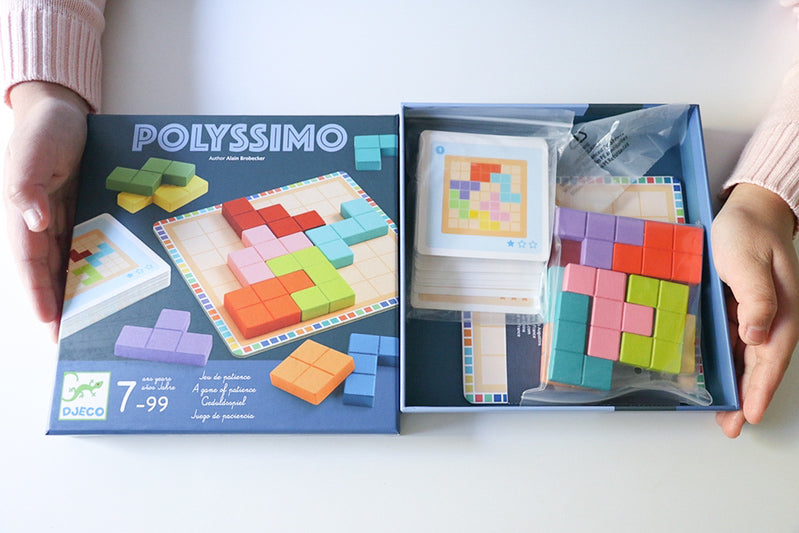 Polyssimo Sologic Game With 30 Challenges