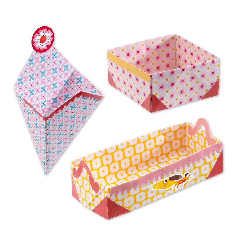 Small Boxes Origami