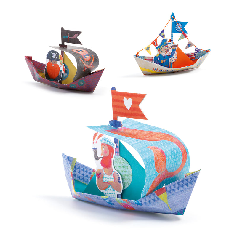 Floating Boats Origami