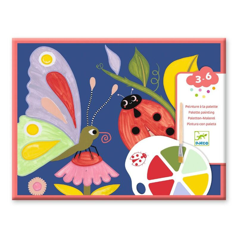 Creepy Crawlies Bug Painting Set with Palette