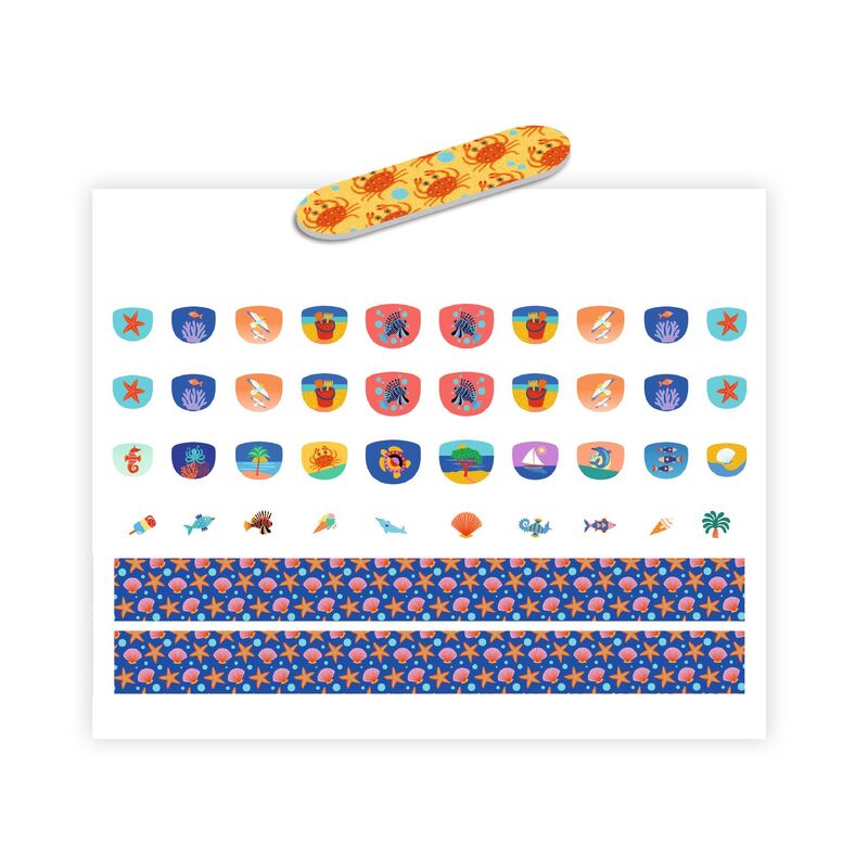 Mediterranean Nail Stickers