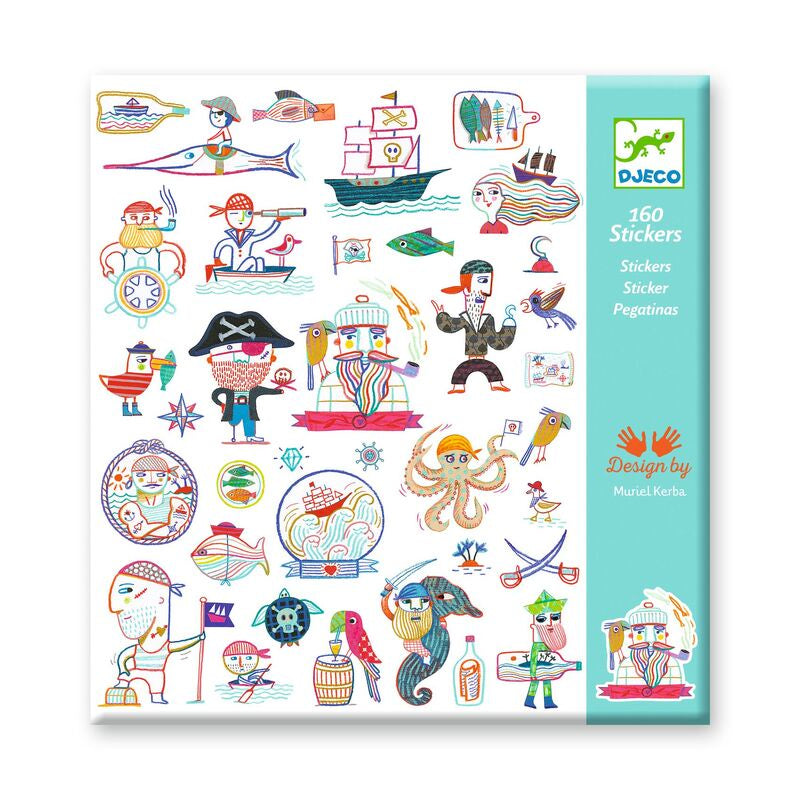 Pirate Attack! Stickers