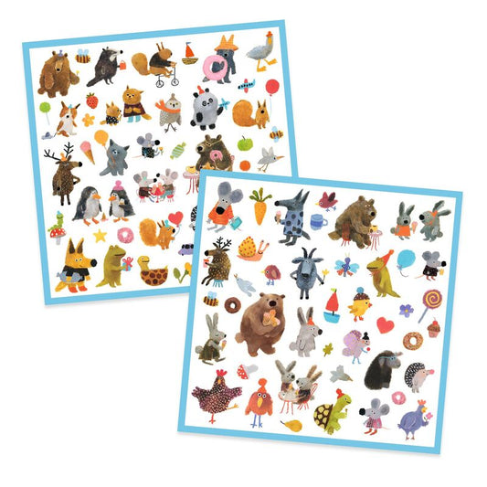 Fluffy Friends Stickers