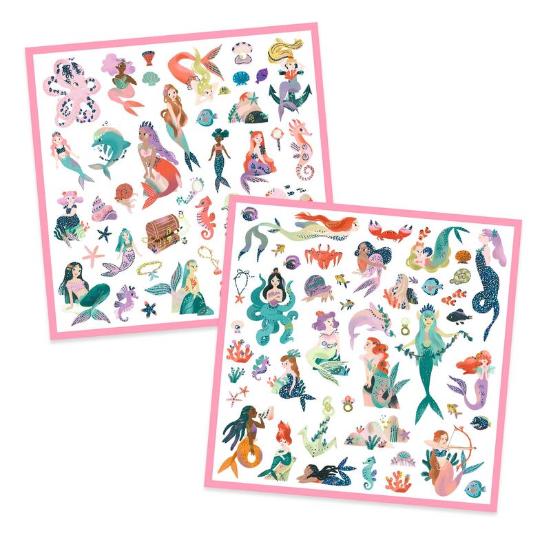 Sparkly Mermaids Metallic Stickers