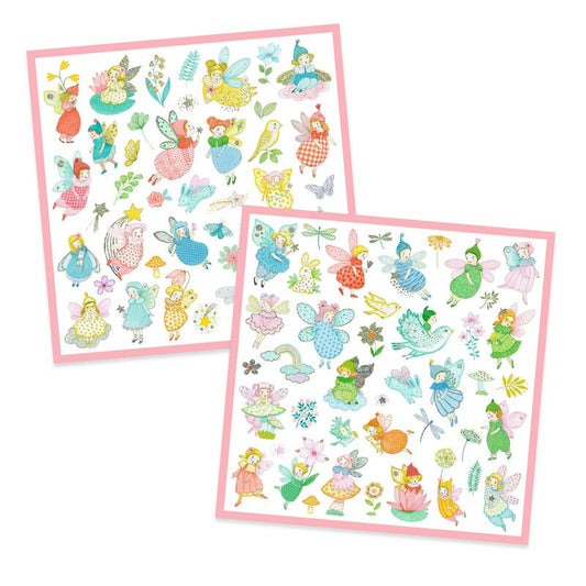 Sparkly Fairies Metallic Stickers