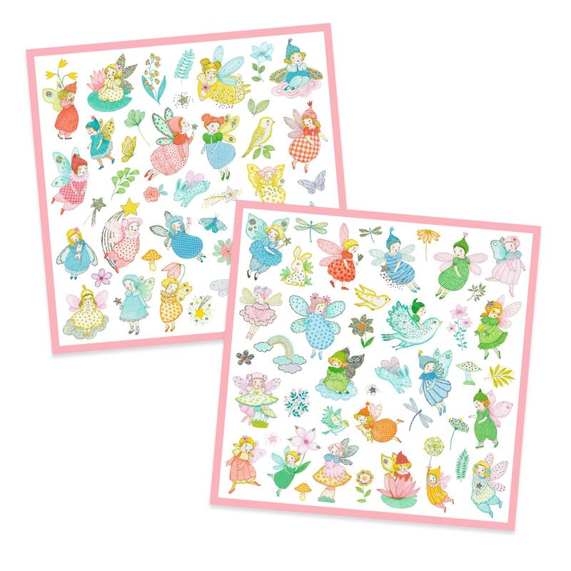 Sparkly Fairies Metallic Stickers