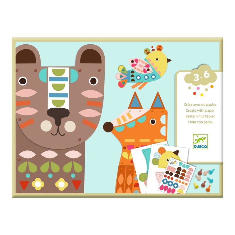 Giant Animals Paper Set