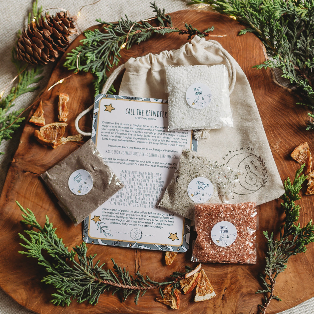 Christmas Eve Potion Pouch