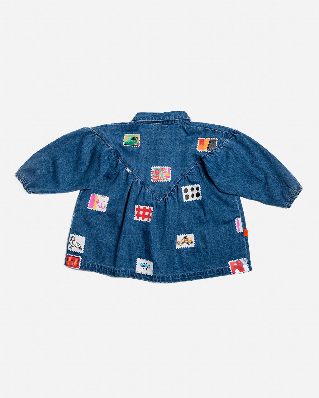 Stamps Denim Smock Dress