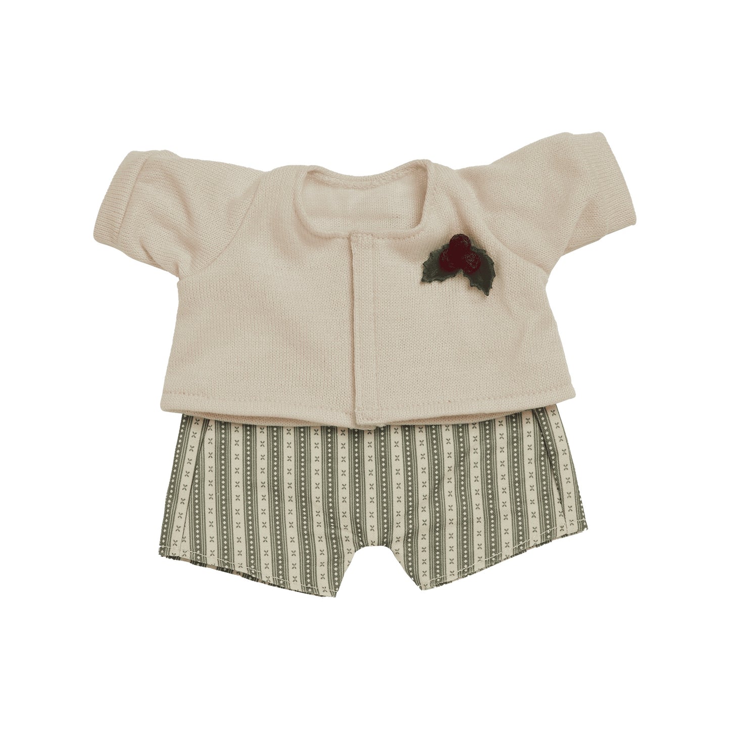 Dinkum Dolls Cardigan & Romper Holiday Set