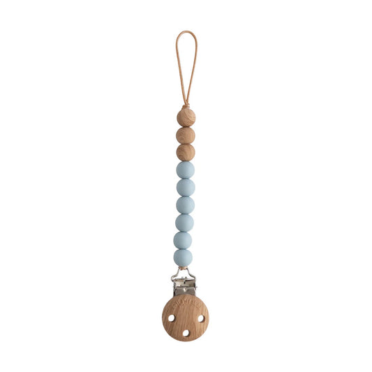 Eva Pacifier Clip / Blue