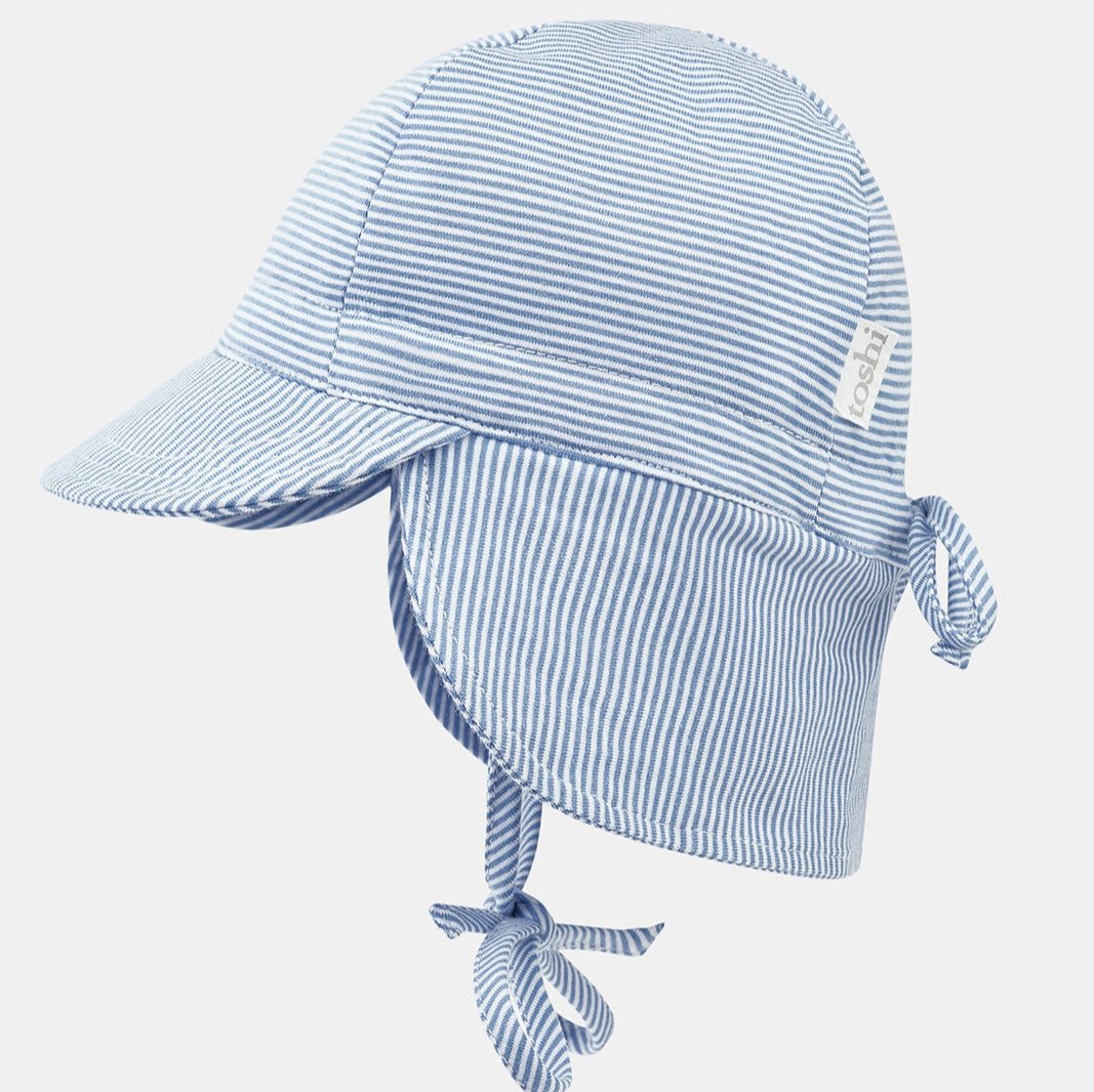 Baby Flap Cap / Sky