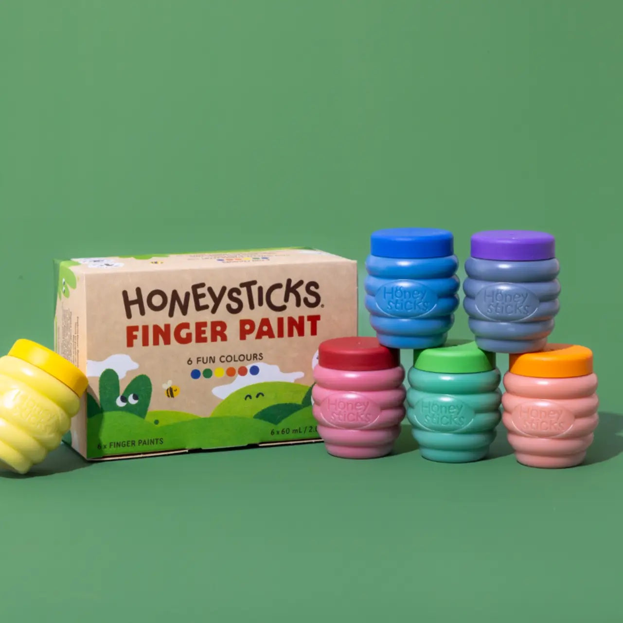 Honeysticks Finger Paint