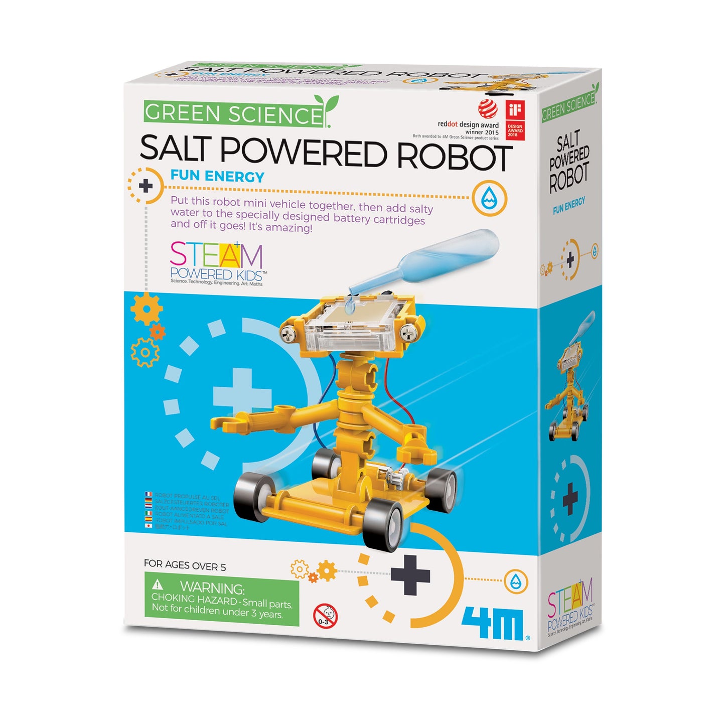 Salt Powered Robot