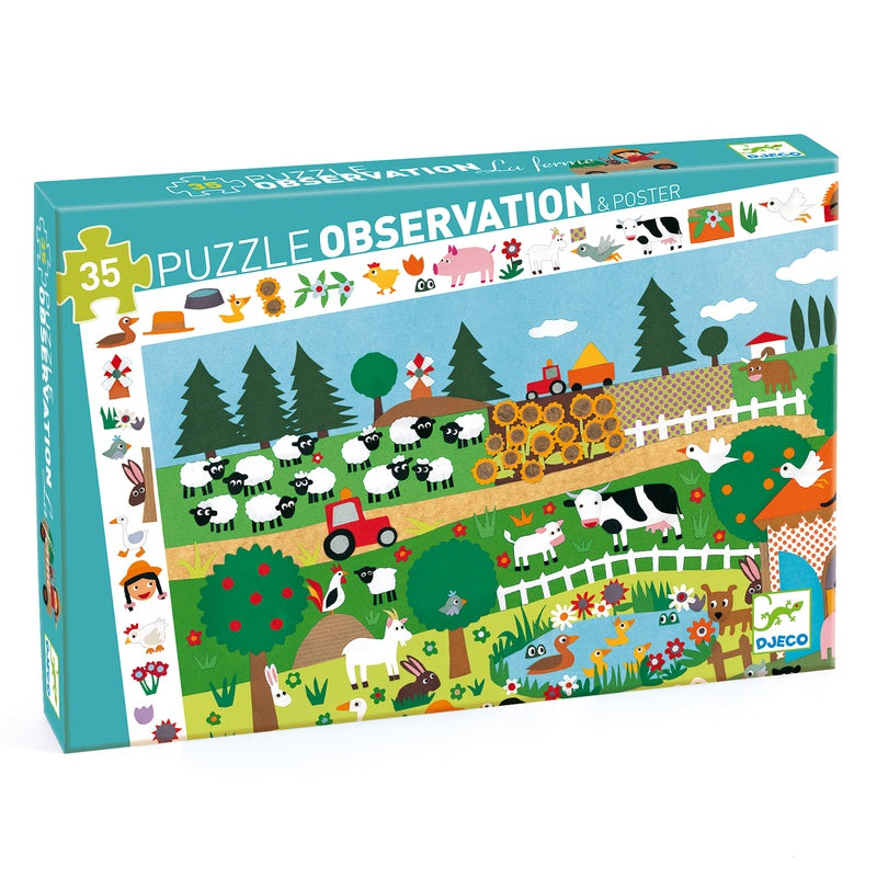 The Farm 35pc Observation Puzzle