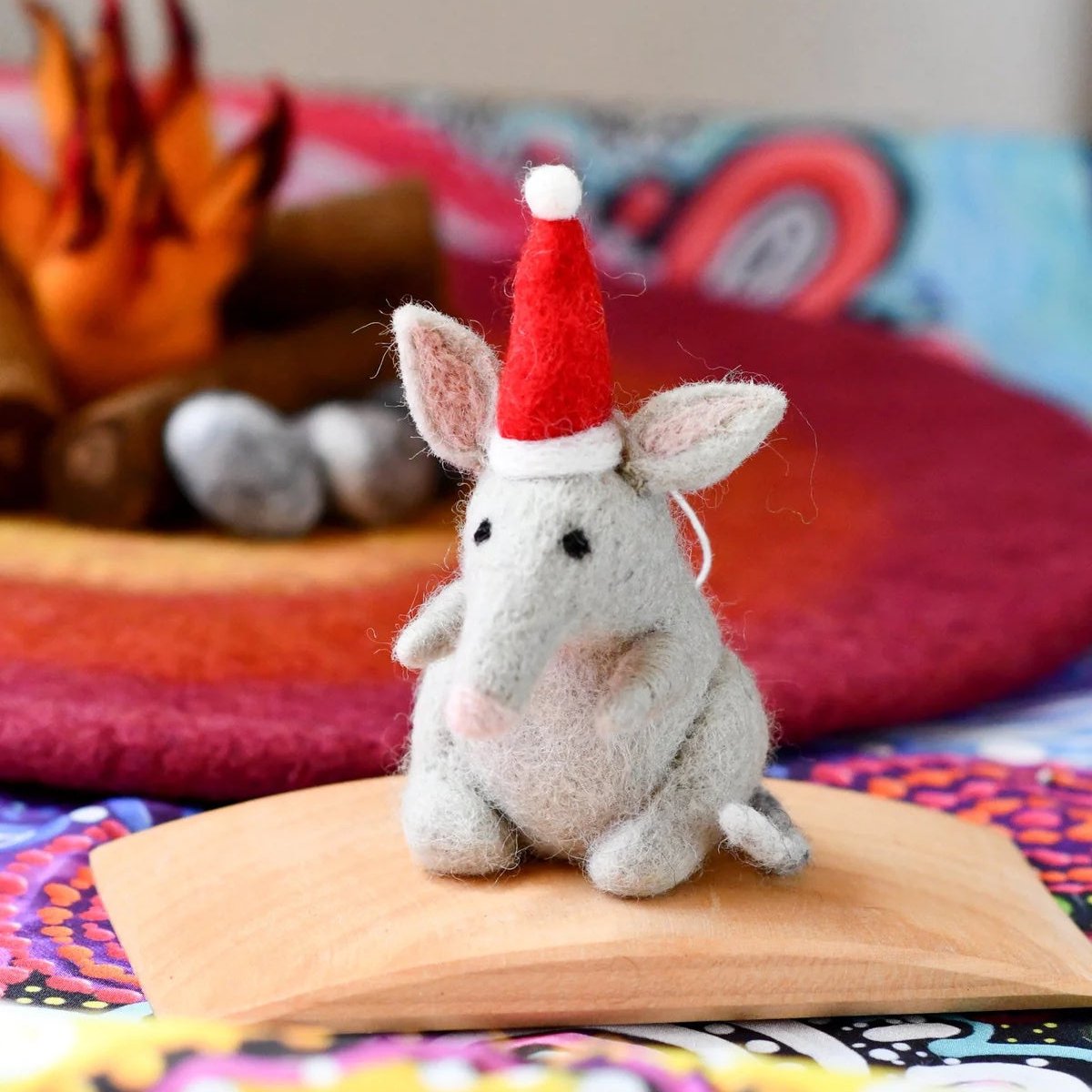 Felt Bilby Christmas Ornament