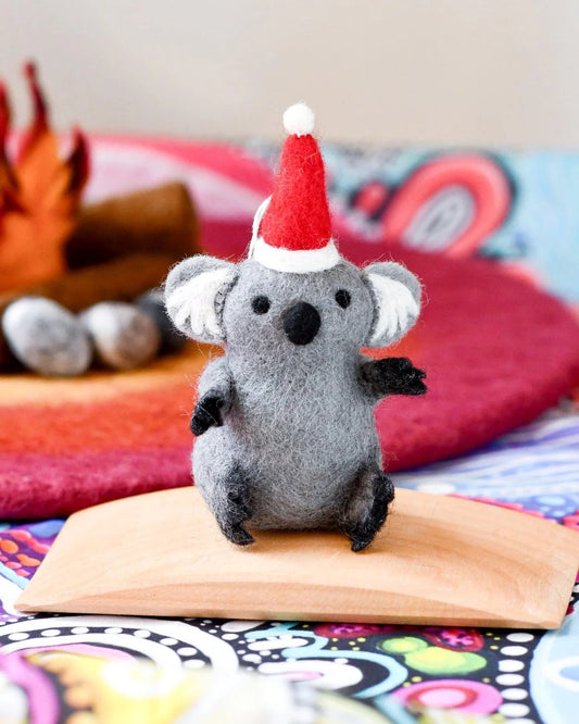 Felt Koala Christmas Ornament
