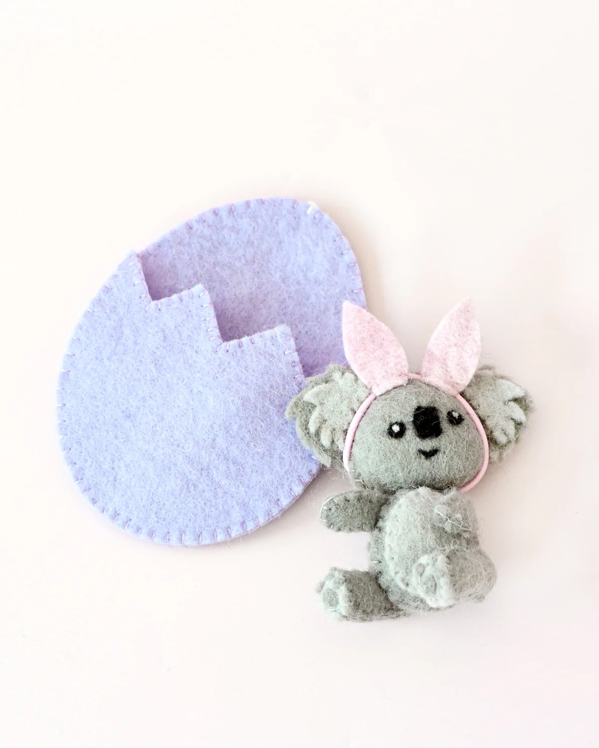 Easter Koala in Egg Pouch