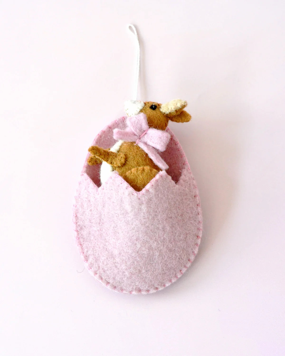 Easter Kangaroo in Egg Pouch